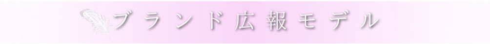 ブランド広報モデル
